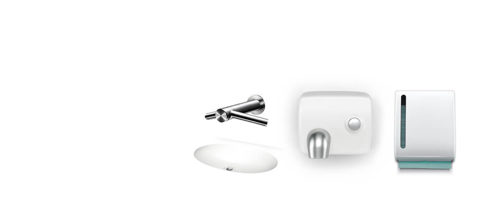 Dyson Airblade Tap 乾手機與擦手紙和他牌乾手機的成本對比。